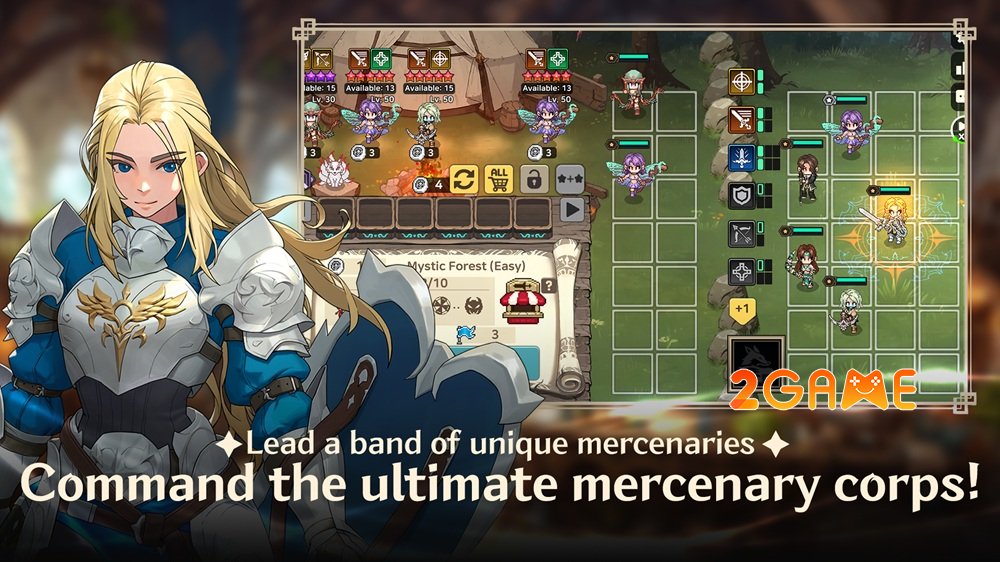 Tactical Gambit: Pixel Mercs – Cuộc chiến thuê binh đầy mưu lược tacticalgambitpixelmercs 4