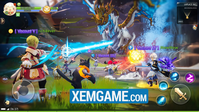 Tales Of Wind: Radiant Rebirth – game mobile dễ thương thích hợp giải trí tales of wind radiant rebirth 4