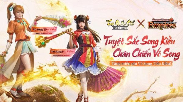 Tam Quốc Chí - Chiến Lược [MAX 2.0] chính thức ra mắt, tiếp tục hợp tác cùng Dynasty Warriors 9 Empires và tặng miễn phí Vô Song Tiểu Kiều tam quoc chi chien luoc ra mat phien ban max 20 hop tac cung dynasty warriors 9 empires geurjpg