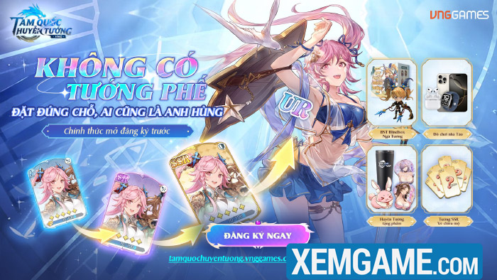 Tam Quốc Huyễn Tướng VNG: Cân bằng nhất cho người bận rộn và nông dân cày chay tam quoc huyen tuong vng 3 7 1