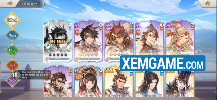 Tam Quốc Huyễn Tướng VNG: Cân bằng nhất cho người bận rộn và nông dân cày chay tam quoc huyen tuong vng 3 7 8