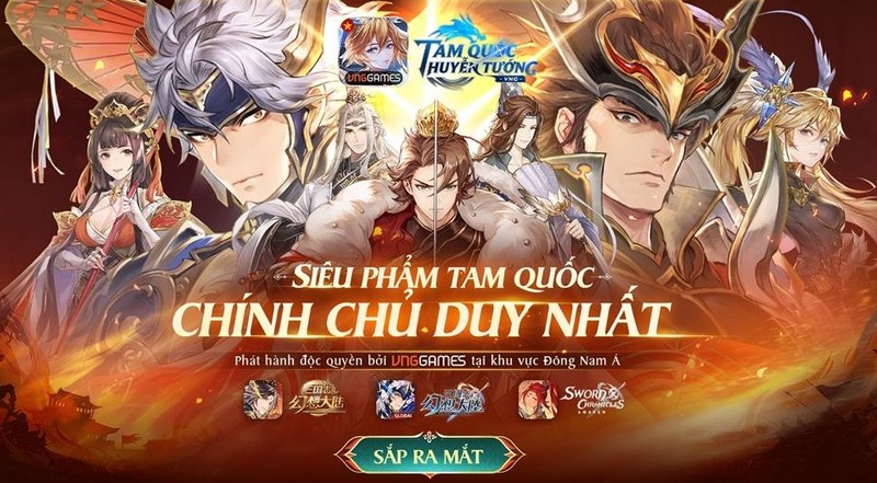 Tam Quốc Huyễn Tướng VNG sắp ra mắt game thủ Việt Nam tam quoc huyen tuong