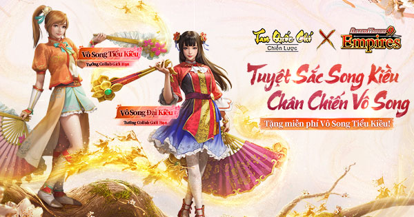 Tam Quốc Chí – Chiến Lược MAX 2.0 ra mắt phiên bản lớn, liên kết với Dynasty Warriors 9 Empires tặng Vô Song Tiểu Kiều tamquocchichienluoc max20 thumbjpg