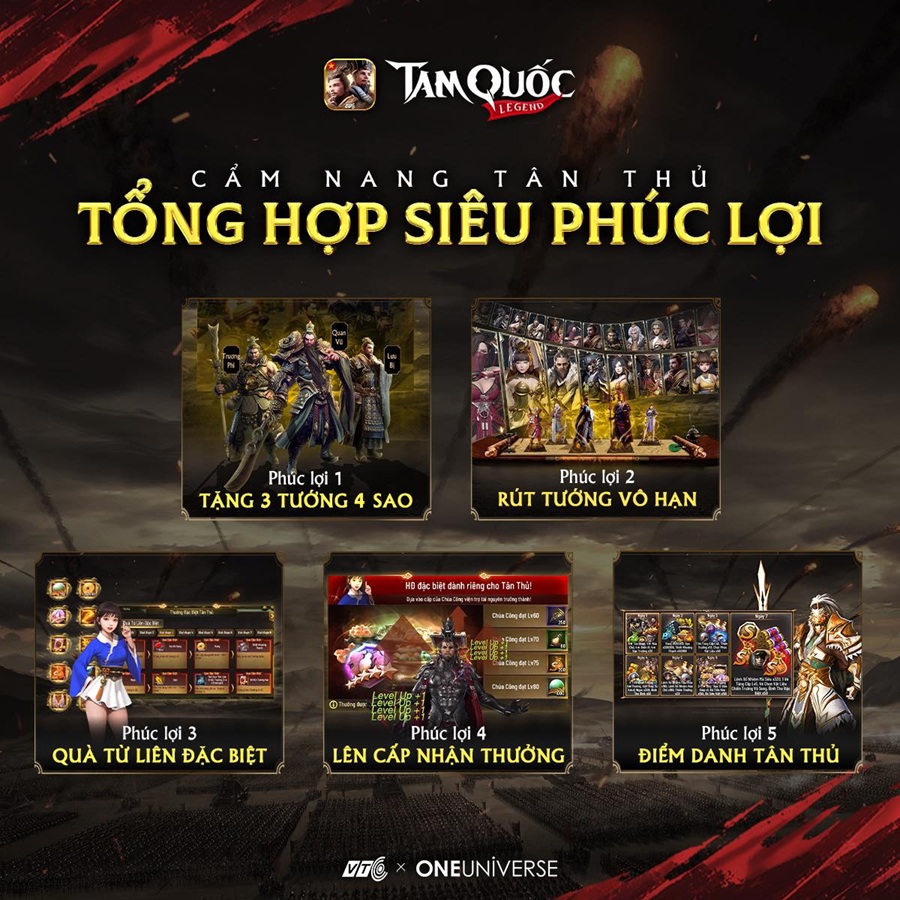 Tuyệt đối điện ảnh, offline bùng nổ visual cực mãn nhãn của Tam Quốc Legend công bố phúc lợi cực hấp dẫn tamquoclegend visual 10