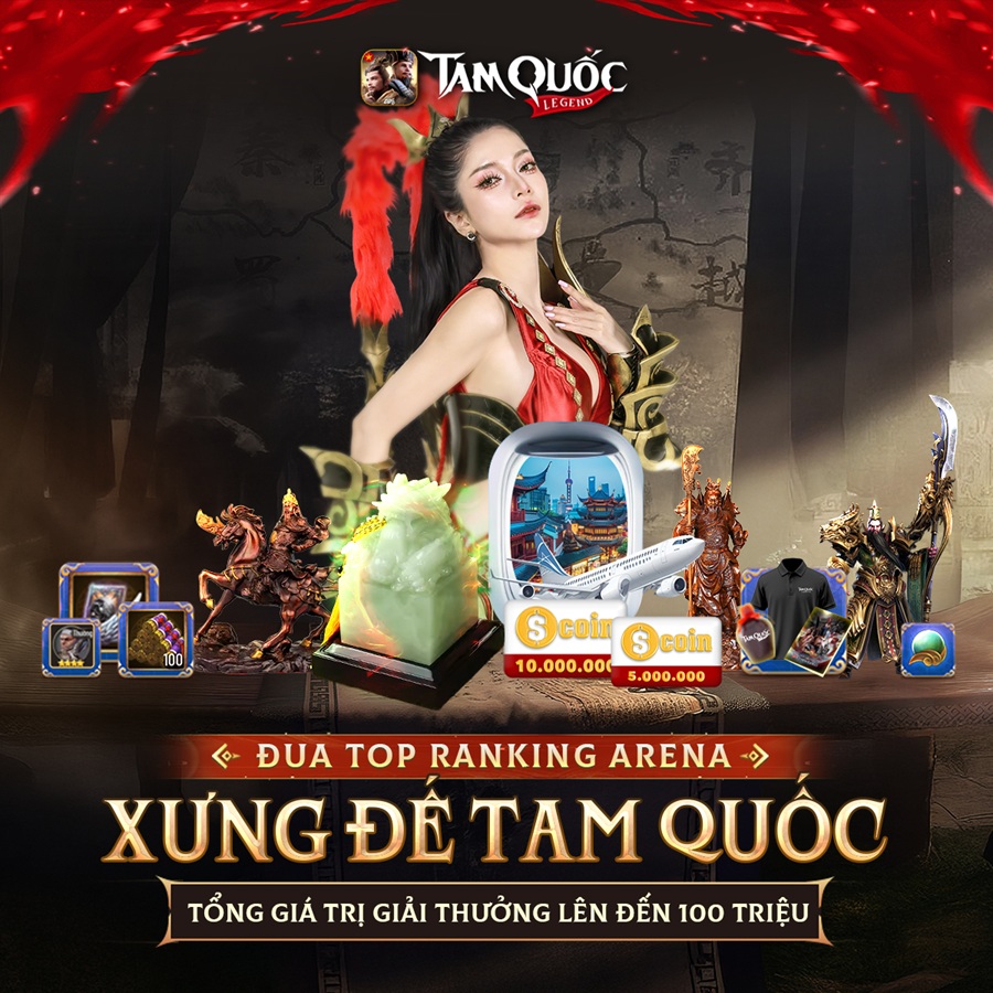 Tuyệt đối điện ảnh, offline bùng nổ visual cực mãn nhãn của Tam Quốc Legend công bố phúc lợi cực hấp dẫn tamquoclegend visual 11