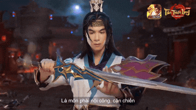 Tân Thiên Long Mobile: Mộ Dung, Đường Môn “lột xác” ấn tượng trong Hoa Khai Nguyệt Ảnh tan thien long gif 1