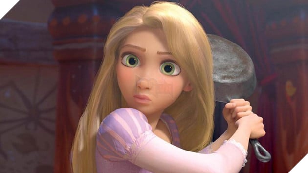 Hình ảnh về phim hoạt hình Tangled.