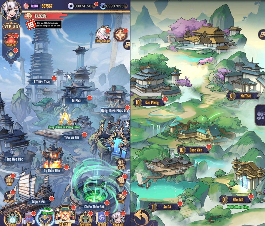 Tây Du Truyền Kỳ Mobile – Game đấu tướng Tây Du Phong Thần kết hợp Tu Tiên sắp ra mắt taydutruyenkymobile cmn 4