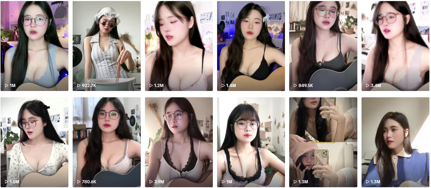 Chỉ ngồi ôm đàn và hát, Tiktoker xinh đẹp khiến 500 anh em "đổ đứ đừ" tf99t0z