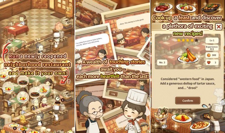 tfemwdn Cùng quản lý nhà hàng với bà trong tựa game mô phỏng mới Hungry Hearts Restaurant tfemwdn