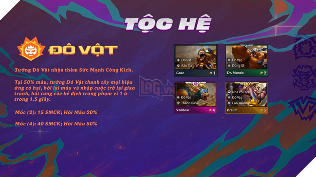 Đấu Trường Chân Lý Mùa 15: Tổng Hợp 14 Tộc Góp Mặt Trong Đại Chiến Anh Hùng 4