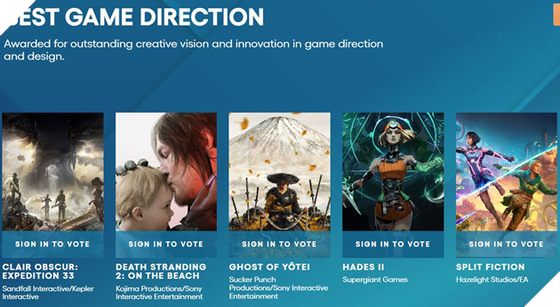 The Game Awards 2025: Tổng Hợp Các Ứng Viên Được Đề Cử Cho Từng Hạng Mục 3