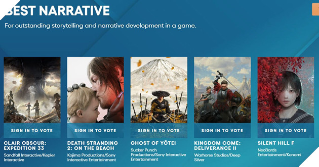 The Game Awards 2025: Tổng Hợp Các Ứng Viên Được Đề Cử Cho Từng Hạng Mục 4