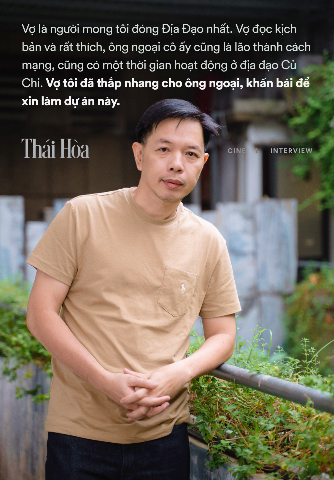 Thái Hòa: Nhiều người ủng hộ Địa Đạo vì đây là lịch sử Việt Nam nhưng mong muốn lớn nhất của tôi là…- Ảnh 2.