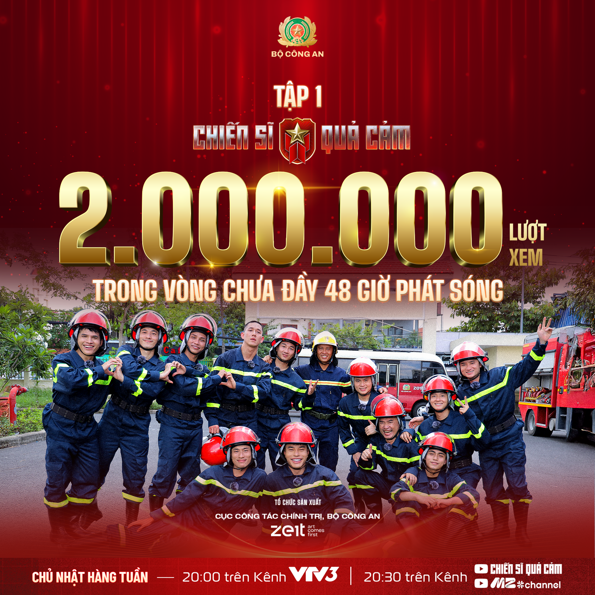 Chiến sĩ quả cảm đạt Top 1 rating VTV3, chiếm sóng toàn quốc ngay tập đầu tiên!- Ảnh 3. Chiến sĩ quả cảm đạt Top 1 rating VTV3, chiếm sóng toàn quốc ngay tập đầu tiên!- Ảnh 3.