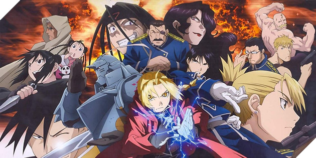 the-cast-of-fullmetal-alchemist-brotherhood_qjlx Fullmetal Alchemist: Brotherhood Huyền thoại anime của Aniplex đạt đỉnh trên IMDb và Rotten Tomatoes