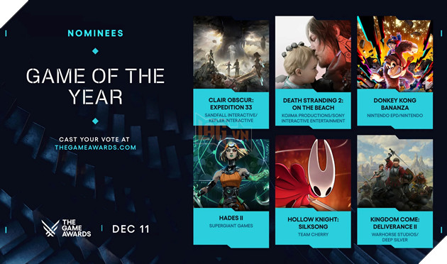 Clair Obscur: Expedition 33 Chinh Thuc Pha Vo Ky Luc De Cu Tai The Game Awards 2025 3 Clair Obscur: Expedition 33 Chính Thức Phá Vỡ Kỷ Lục Đề Cử Tại The Game Awards 2025 3
