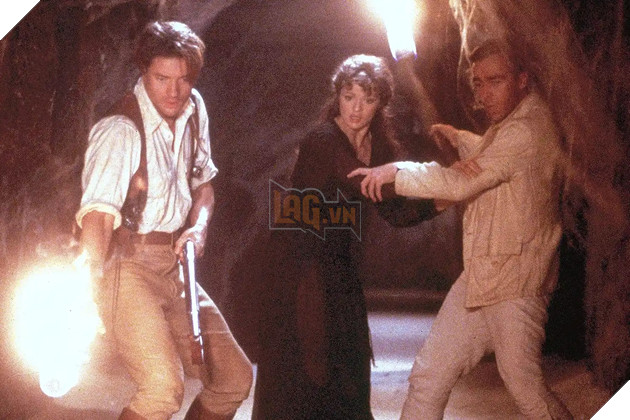 Brendan Fraser Ke Lai Canh Hau Truong “Do Khoc Do Cuoi” Khi Quay The Mummy Hình ảnh trong phim The Mummy