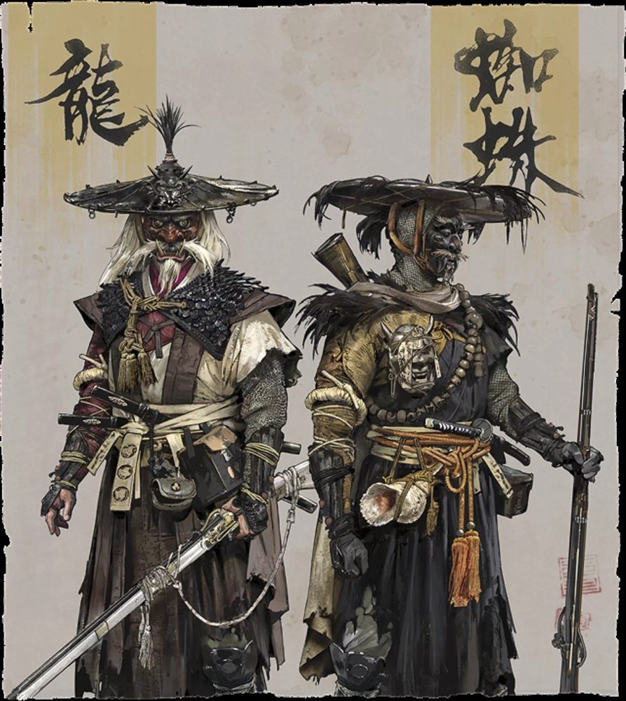 the-oni-left-and-the-spider-and-the-dragon-rightlarge20251012163626-1874470 The Yotei Six Walkthrough | Ghost of Yotei Guide