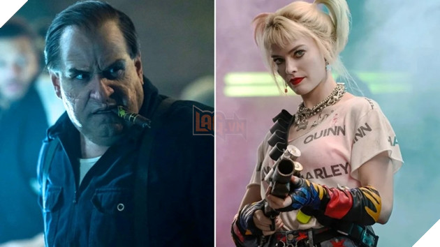 Hình ảnh về nhân vật Colin Farrell và Harley Quin
