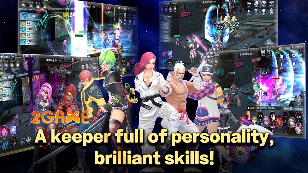 The Keeper: Idle RPG – Một hành trình khoa học viễn tưởng đầy ám ảnh thekeeperidlerpg game 2