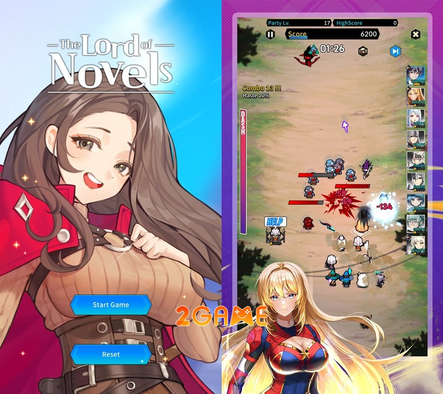 The Lord of Novels – Hành trình chỉ huy đội quân huyền thoại thelordofnovels mobile 1