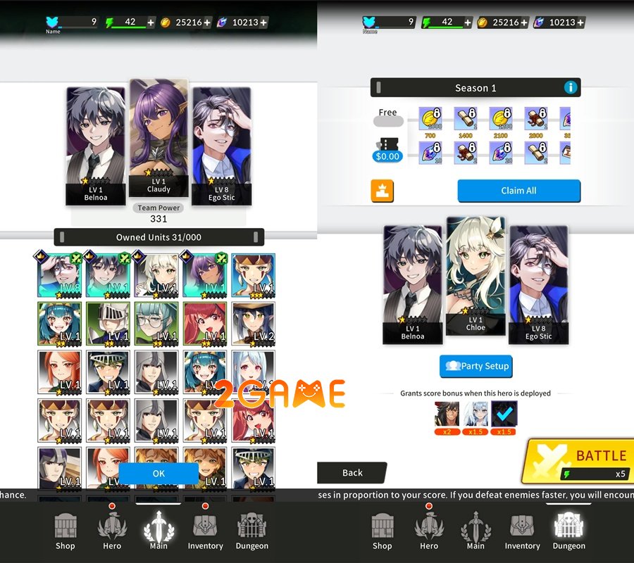 The Lord of Novels – Hành trình chỉ huy đội quân huyền thoại thelordofnovels mobile 3