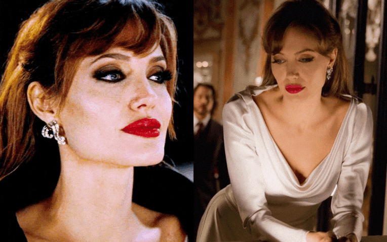 Angelina Jolie năm 35 tuổi từng đóng một vai mà cốt cách quý cô thanh lịch tràn ngập từng khung hình, khiến nam chính say mê không rời