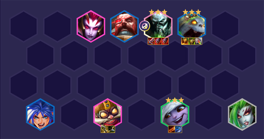 Top đội hình DTCL 13.5 meta TFT mới nhất thi nghiem phao binh