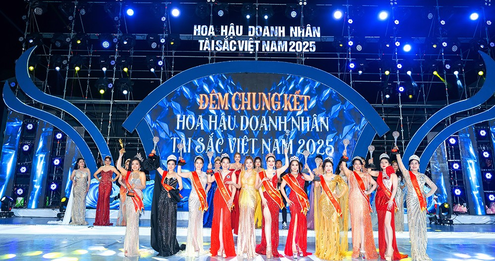 Hoa hậu Doanh nhân Tài sắc Việt Nam 2025 – Nơi tôn vinh vẻ đẹp trí tuệ và bản lĩnh