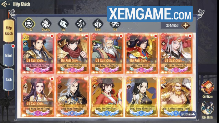 Thiên Hạ Ngũ Tuyệt – Siêu phẩm đấu tướng chiến thuật tái hiện tinh hoa võ hiệp Kim Dung thien ha ngu tuyet 3