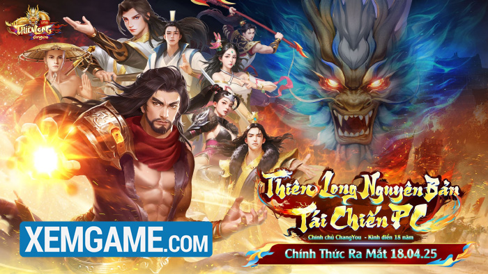 Game PC Thiên Long Origin VNG chính thức ra mắt game thủ Việt thien long origin 1 1