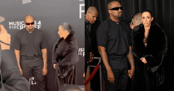 Trơ trẽn nhất Grammy 2025: Vợ chồng Kanye West lột đồ trần như nhộng, bị đuổi cổ khỏi thảm đỏ vì không mời mà tới! thiet ke chua co ten 1 1738547348811110756696 0 0 335 640 crop 1738547367793376831898gifpng