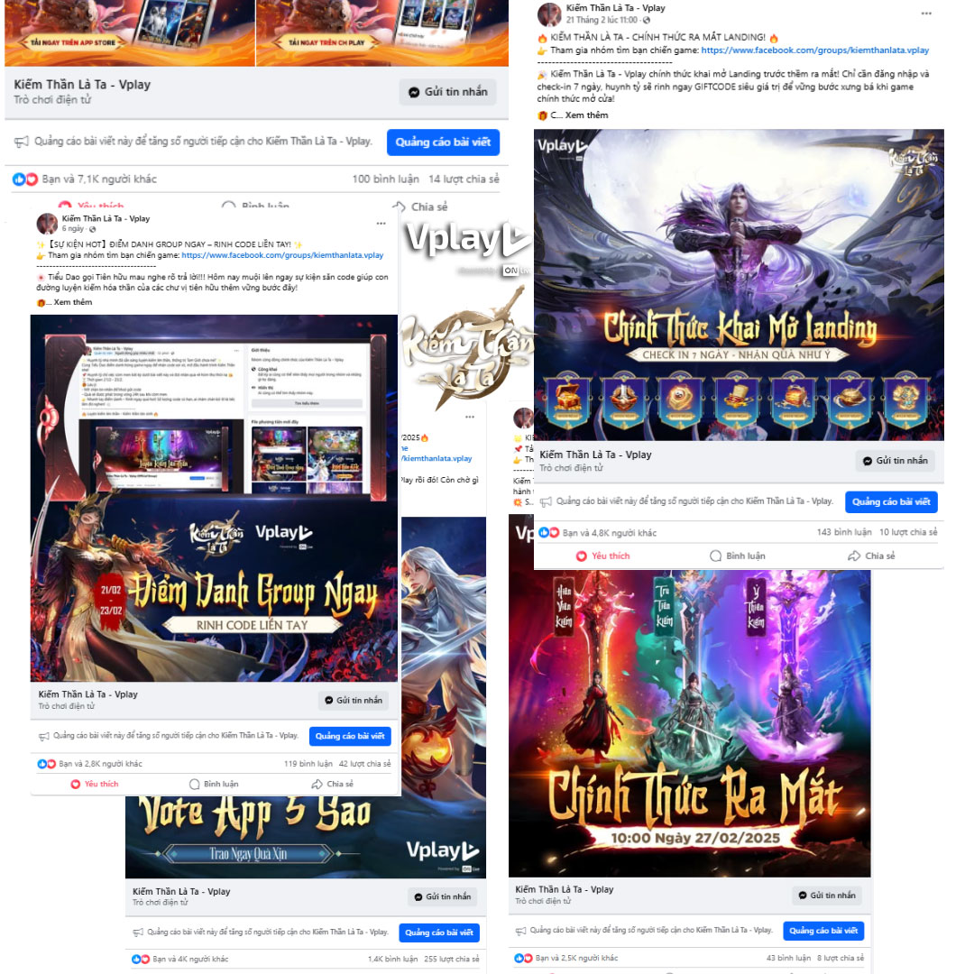 Hơn 500.000 anh em Kiếm Thần Là Ta - VPlay chen nhau chật kín server chỉ sau một ngày ra mắt- Ảnh 1. Hơn 500.000 anh em Kiếm Thần Là Ta - VPlay chen nhau chật kín server chỉ sau một ngày ra mắt- Ảnh 1.