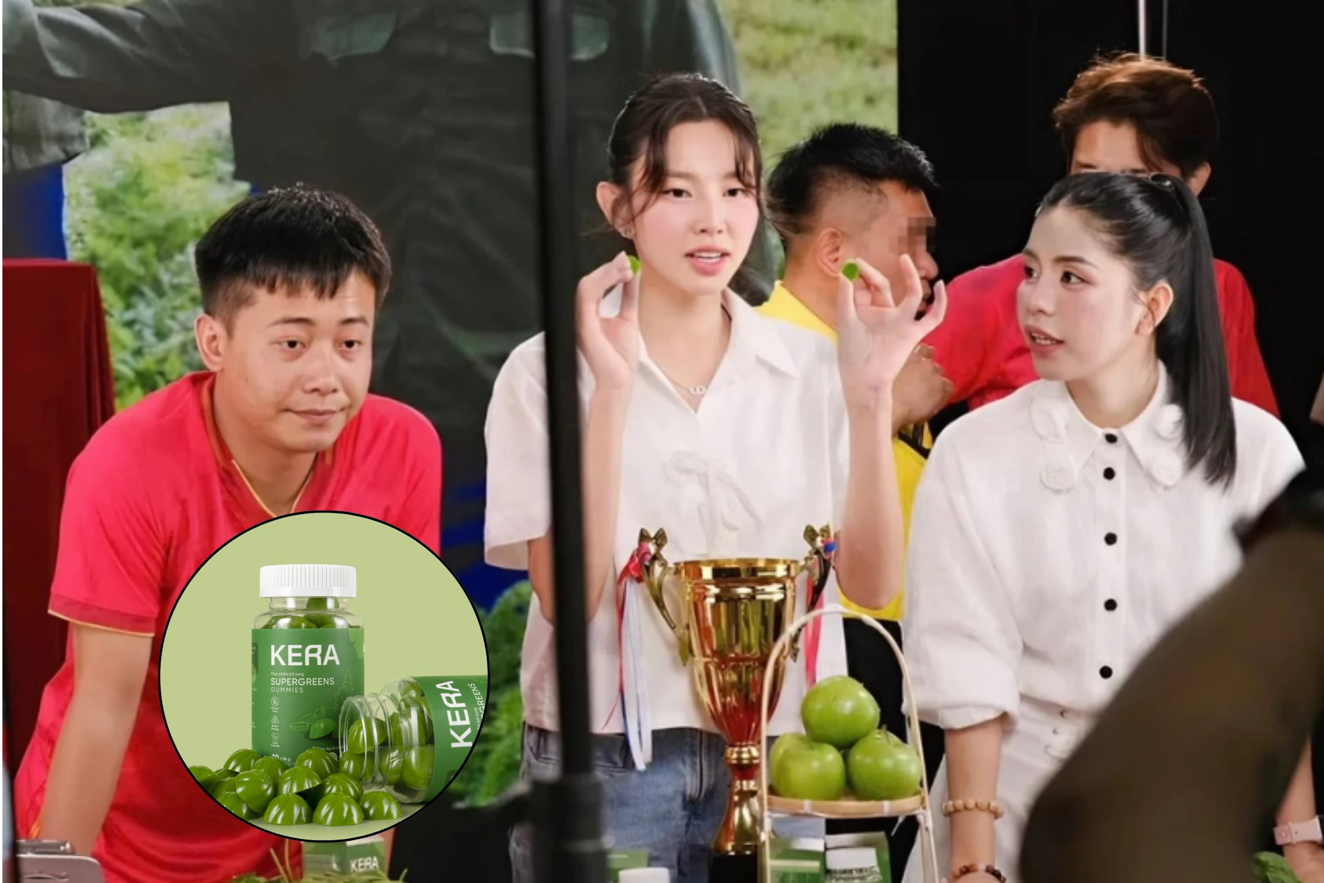 Thùy Tiên nỗ lực cứu vớt nhan sắc sau khi bị Thùy Tiên nỗ lực cứu vớt nhan sắc sau khi bị