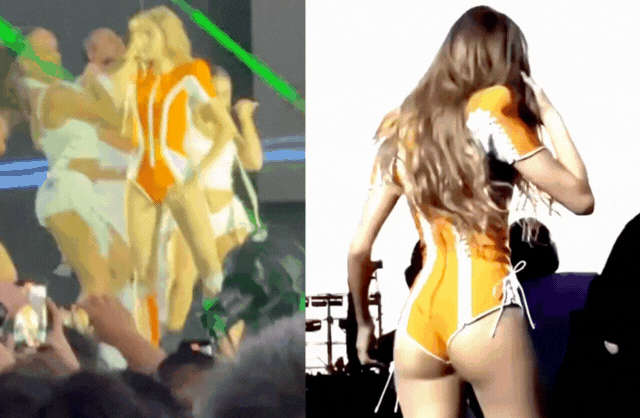 Clip: Lisa (BLACKPINK) không có hở nhất, chỉ có hở hơn, lộ cả nửa vòng 3 nhức mắt giữa concert!- Ảnh 1.