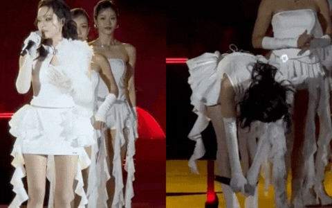 Hiền Hồ bất ngờ quỳ gối xin lỗi: