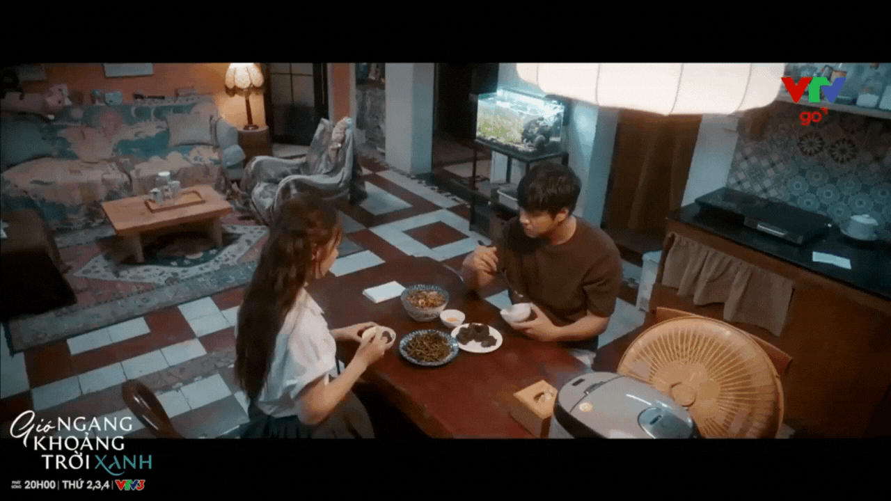 Từ một mâm cơm, hôn nhân của Toàn và Hoàng Lam trong Gió Ngang Khoảng Trời Xanh gây tranh cãi- Ảnh 1.