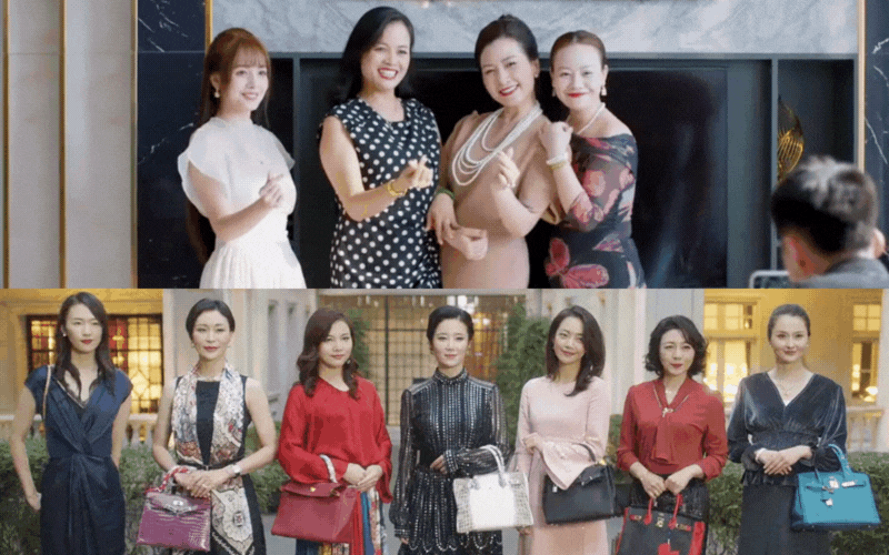 Không chỉ dàn túi xách, đây mới là chi tiết khiến hội phú bà trong Gió Ngang Khoảng Trời Xanh bị chê kém sang hơn hẳn bản gốc- Ảnh 6.