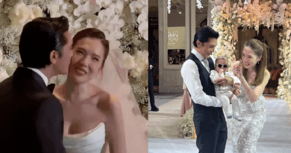 Đám cưới như lễ trao giải của "trai hư - gái đẹp showbiz": 430 khách đổ bộ, bất ngờ khoe quý tử 3 tháng tuổi thiet ke chua co ten 3 1764389014522963128984 0 5 332 640 crop 1764389036467755615739gifpng