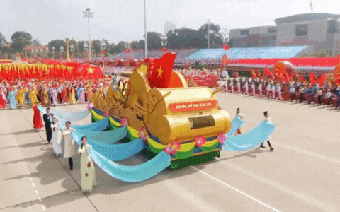 Ảnh nét căng và clip trọn vẹn Khối nghệ sĩ diễu hành 2/9: Quá đẹp, quá rạng rỡ, quá tự hào!- Ảnh 3.