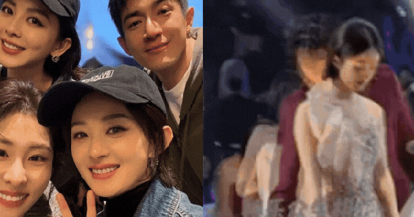 Tránh nhau trên thảm đỏ, Lâm Canh Tân lại được bắt gặp khoảnh khắc nâng váy cho Triệu Lệ Dĩnh thiet ke chua co ten 71 1736133803120982201090 0 0 335 640 crop 1736133812215417635562gifpng