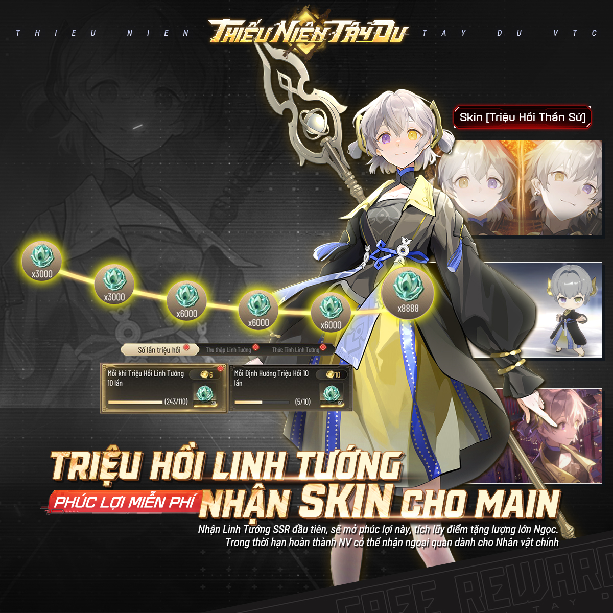 Thiếu Niên Tây Du chính thức hẹn ngày Open Beta, cam kết phúc lợi ngập tràn cho toàn bộ người chơi thieunientayduvtc phucloi 6