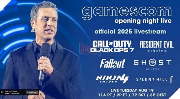 Gamescom Opening Night Live 2025: Thời gian bắt đầu và các game dự kiến sẽ xuất hiện 2