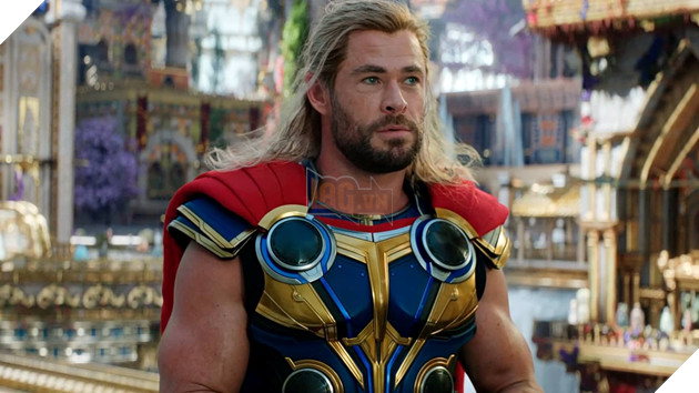 Hình ảnh sao nam Chris Hemsworth trong tạo hình Thần Sấm Thor.