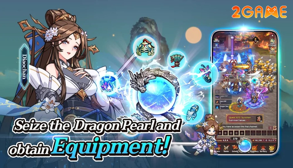 game nhập vai nhàn rỗi Three Kingdoms All-Star Idle