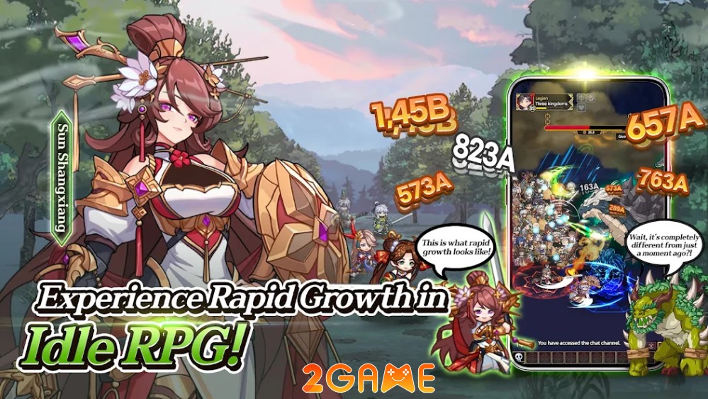 Three Kingdoms All-Star Idle – Game Tam Quốc với lối chơi siêu nhàn rỗi three kingdoms all star idle 2