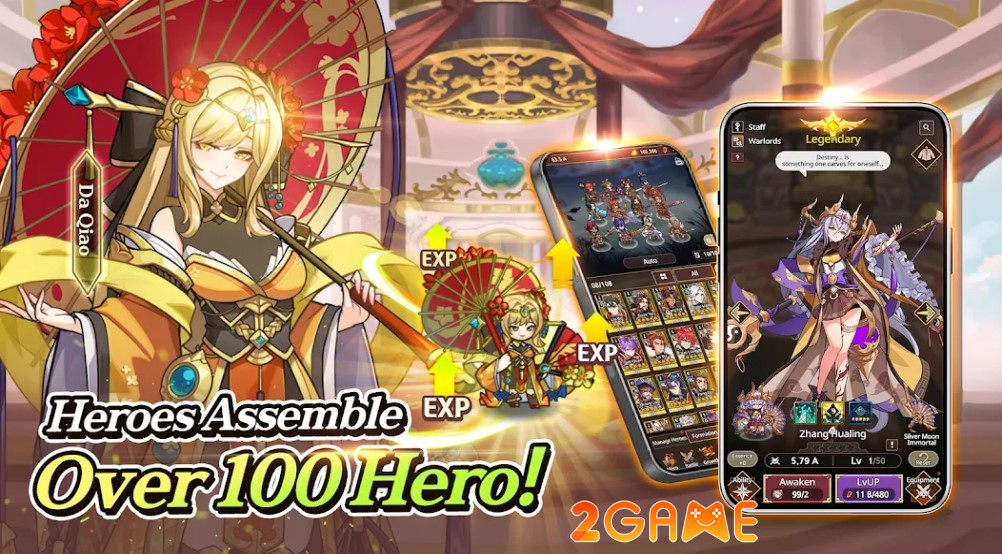 Three Kingdoms All-Star Idle – Game Tam Quốc với lối chơi siêu nhàn rỗi three kingdoms all star idle 4 1