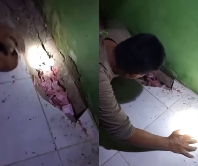 Tường nhà bất ngờ