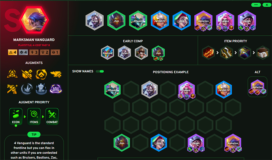 Đội hình Kim Ngưu DTCL mùa 14 TFT mạnh nhất tien phong xa thu 1